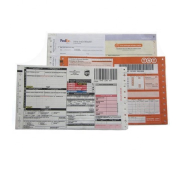Papier bez węglowy NCR dla TNT, FedEx, UPS, DHL