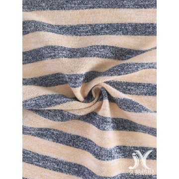 Stripe French Terry Knit Fabric