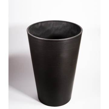 Contenedor de flores decorativo redondo vertical