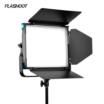 Professional SOKANI X50 RGB LED Panel Light Kit with Barn Door for Video and Photographic Lighting: Mobile App Compatible 50W by SUTEFOTO
