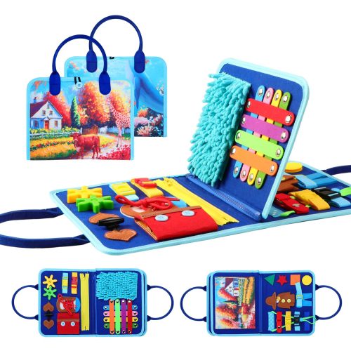 Sensory Fidget Blanket for Dementia Relief