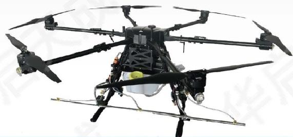 Unmanned aerial vehicle for embankment inspection and risk