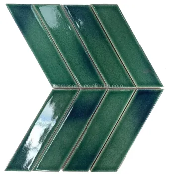 High Quality Green Irregular Mosaic Tile Wall Decorative Backsplash