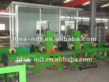 Copper tube and steel wire rope on-line eddy current tester