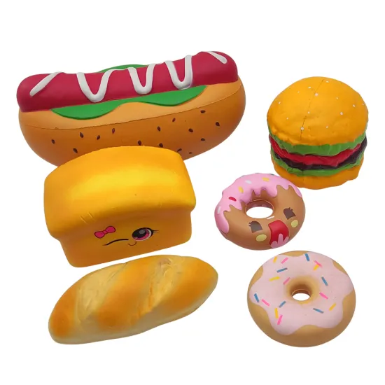 PU Super Size Slow Rebound Bread Stress Relief Toy - Wholesale Baking Props