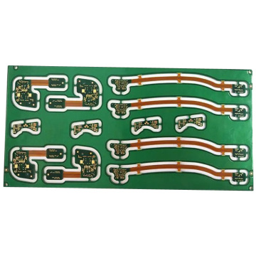 4 players placa de circuito PCB flexível rígida
