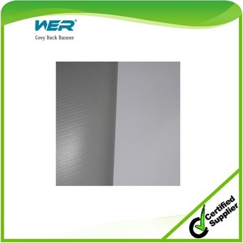 WER brand grey back banner