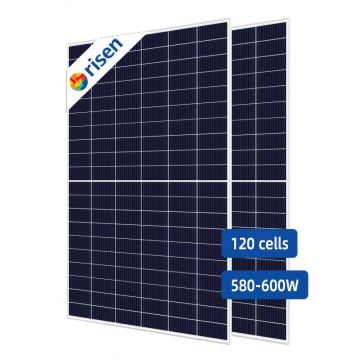 High Power Bifacial Solar Panels - Risen Solar 580W to 800W For Sale