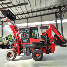 Mini tractor Small Backhoe Loader 4x4 With Price