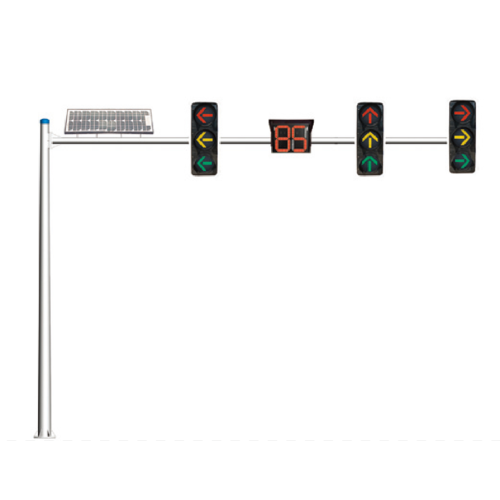 Solar LED Traffic Light