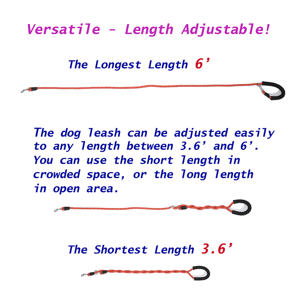 dog leash handles