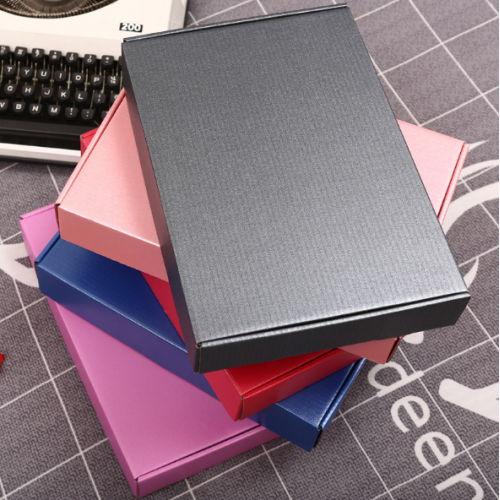 Colorful glossy corrugated mailer box