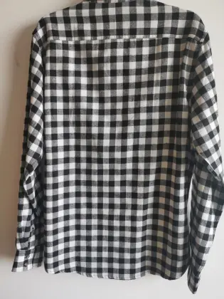 Men Causal Y/D Flannel Shirt