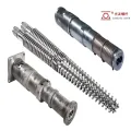 Mataas na bilis ng tungsten-carbide-coated PVC extruder screw at bariles