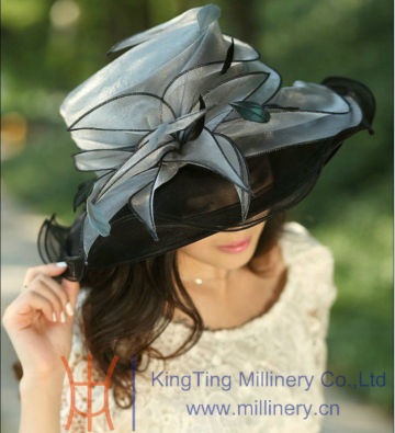 Wholesale Organza Fabric Hats