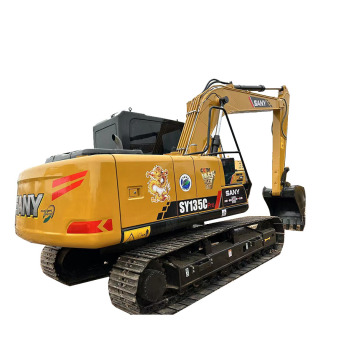Affordable High-Quality Used SANY SY135 & SY215 Excavators and Amphibious Diggers: Chinese Brand with Exceptional Gearbox at Lower Prices