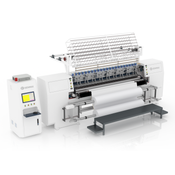 Genmax Computerized Lock Stitch Multi Needle Quilting Machine for Sofa Seat Cover Production