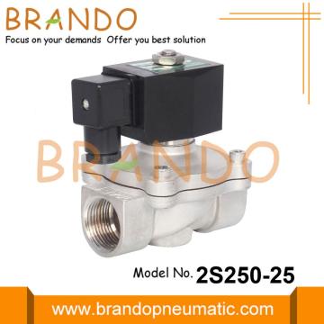 1'' Electric Water Solenoid Valve Stainless Steel 24V