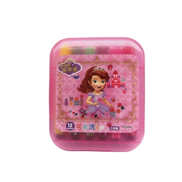 Factory Direct Cartoon Multi-Color Washable Pen Set for Children