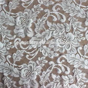 White High Quality African Swiss Voile Lace in Switzerland Factory