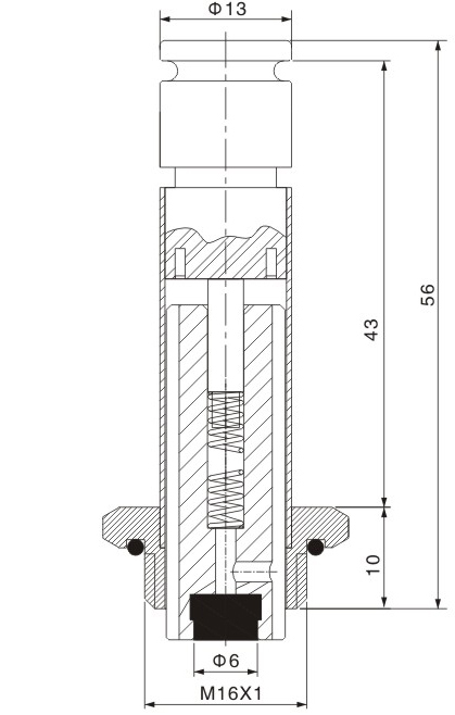 Dimension of BAPC213043001 Armature Assembly: