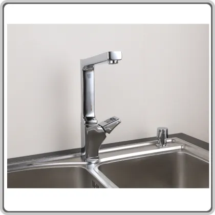 Latest Design Polished Long Neck European KitchenAid Mixer Faucet