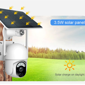 Intelligent Ai Smart PTZ Solar Camera