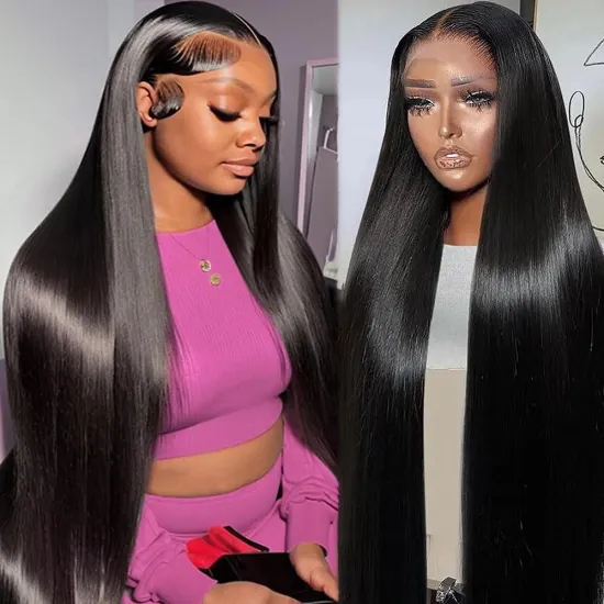 GS Wholesale Pre-Plucked Vietnamese Hair HD Lace Front Wig 13x4 13x6 Straight