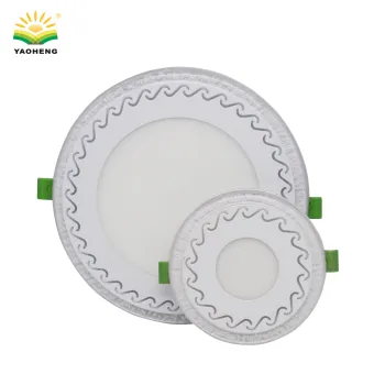 Best Price Aluminum Indoor Smart Recessed Circular LED Panel Light with 2YRS Guarantee