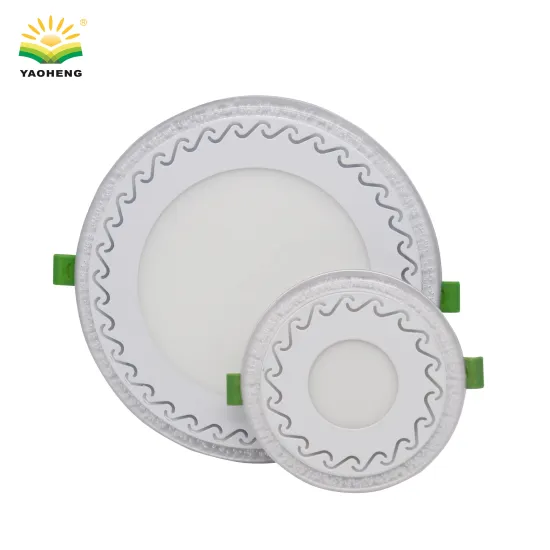 Best Price Aluminum Indoor Smart Recessed Circular LED Panel Light with 2YRS Guarantee