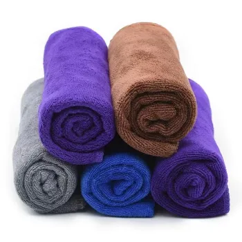 Wholesale Custom Logo Microfiber Towels for Car Wash and Home Use