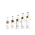 Clear Glass Dropper Bottle for Oils