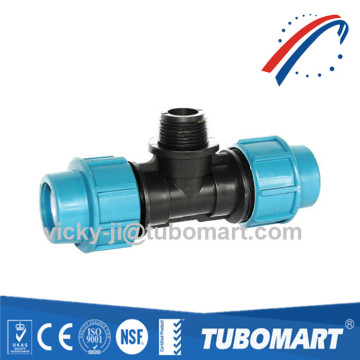Quick Connect Irrigation Plastic PP Compression Fitting for water suppy irrigation