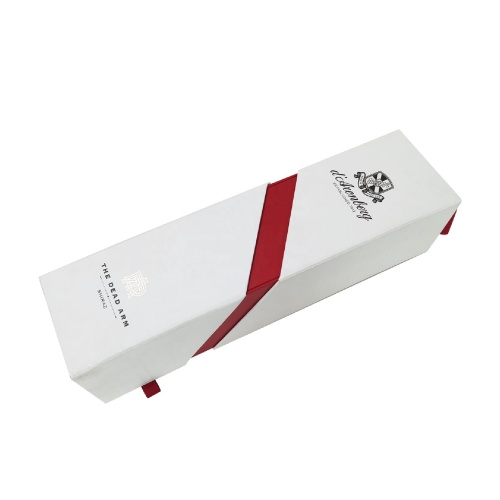 Empty folding flat shipping Wine packaging paper box