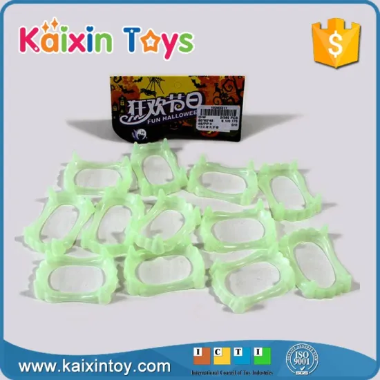 10263311 Tricky Party Toy Light Up Plastic Vampire Halloween Teeth