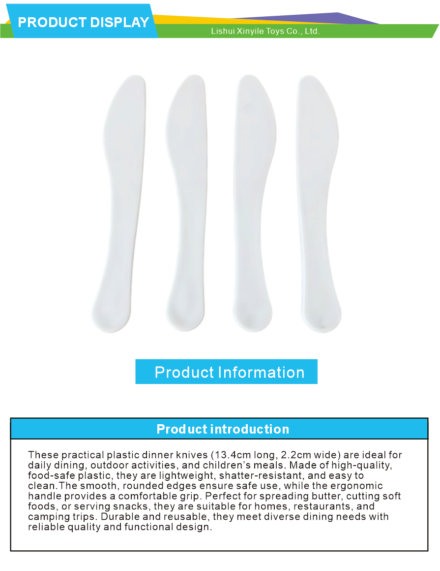 plastic dinner knives for daily use