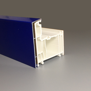 Aluminium Profiles Clad with uPVC Frame Profiles