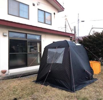 High-Quality Stand-Up Camping Stove Sauna Tent