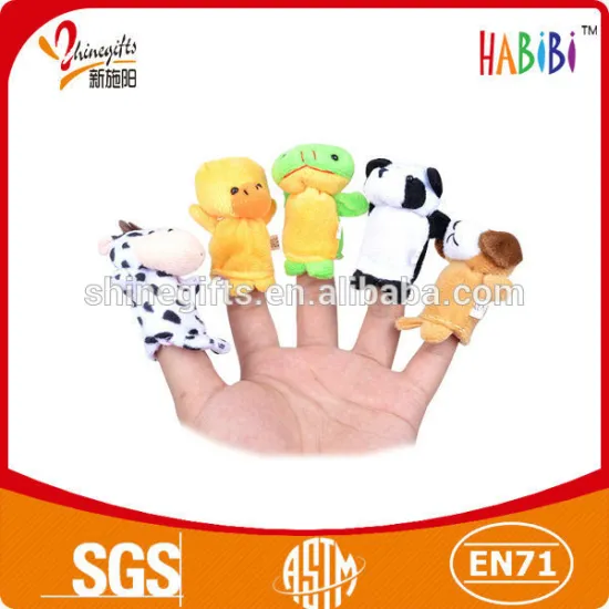animal lovely figure puppets for kids