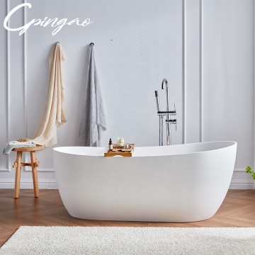 Cpingao tinh khiết acrylic trong nhà bóng màu trắng bóng tắm tắm tắm phòng tắm