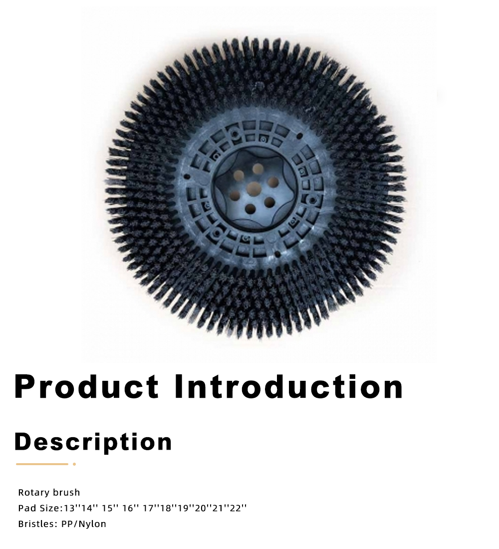 Hefei Gaomei Scrubber Rotary disc brush x