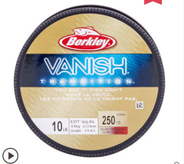 Berkley Transition à haute résistance Ligne de pêche au fluorocarbone - 100m Super Strong