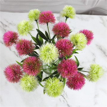 Style européen artificiel du pissenlit à balle décoration en plastique de fleur