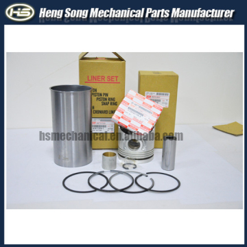 Excavator EX200-5 EX200-6 engine Cylinder Liner Kit 6BG1 6SD1 6BD1T 6HK1 4HK1 4JB1 4LE1 4LE2 6WG1 4BD1 4BG1 6RB1