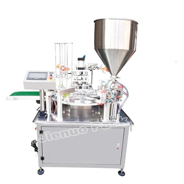 JENOR XBG-2 Automatic K Cup Rotary Filling Sealing Machine
