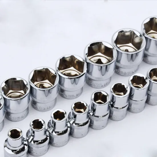 Factory Supply High Hardness 1/2 Inch Hexagon Impact Socket Set
