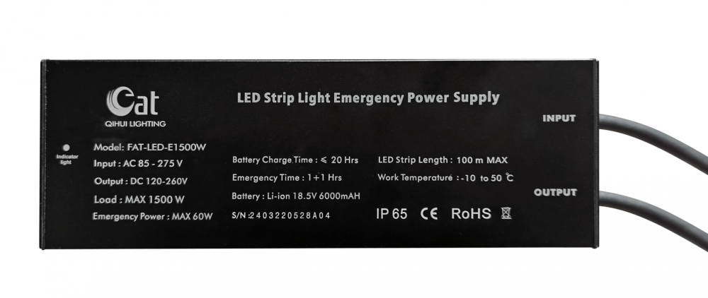 Kit de conversão de emergência de LED IP65 para tira