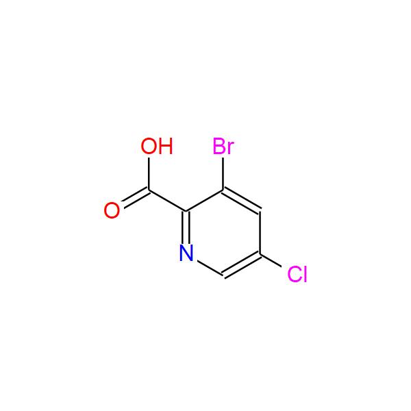 3-ブロモ-5-クロロピリジン-2-カルボン酸中間体