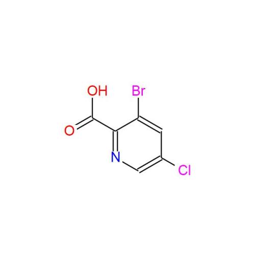 3-ブロモ-5-クロロピリジン-2-カルボン酸中間体