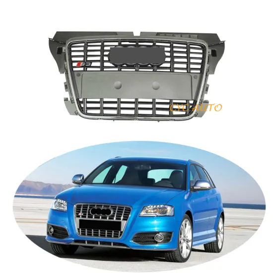S3 S-Line Style Tuning Grill Car Front Bumper Grille for Audi A3 8P (2008-2012)